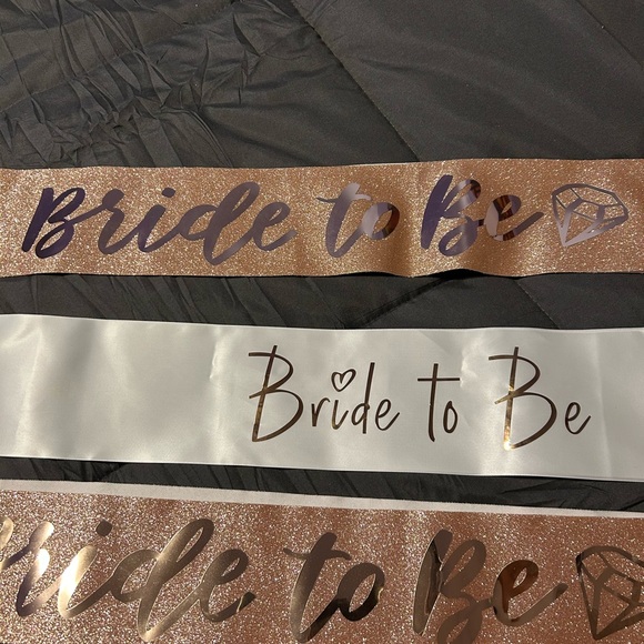 Bride To Be Sashes - Picture 3 of 5